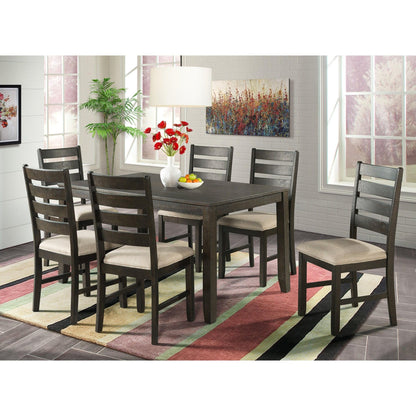 Elements International Brock 7 pc Dinette DBR1007DS - American Furniture of Slidell