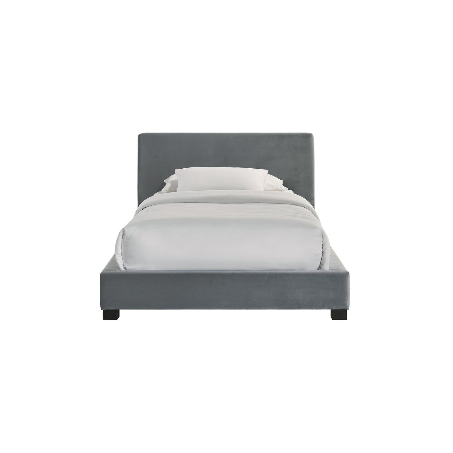 Elements International Brookhaven UB - 14870 - 3 - TB Twin Upholstered Bed - American Furniture of Slidell