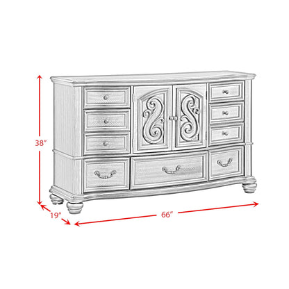 Elements International Brunswick B - 13070 - 5 - DR 7 - Drawer Dresser - American Furniture of Slidell