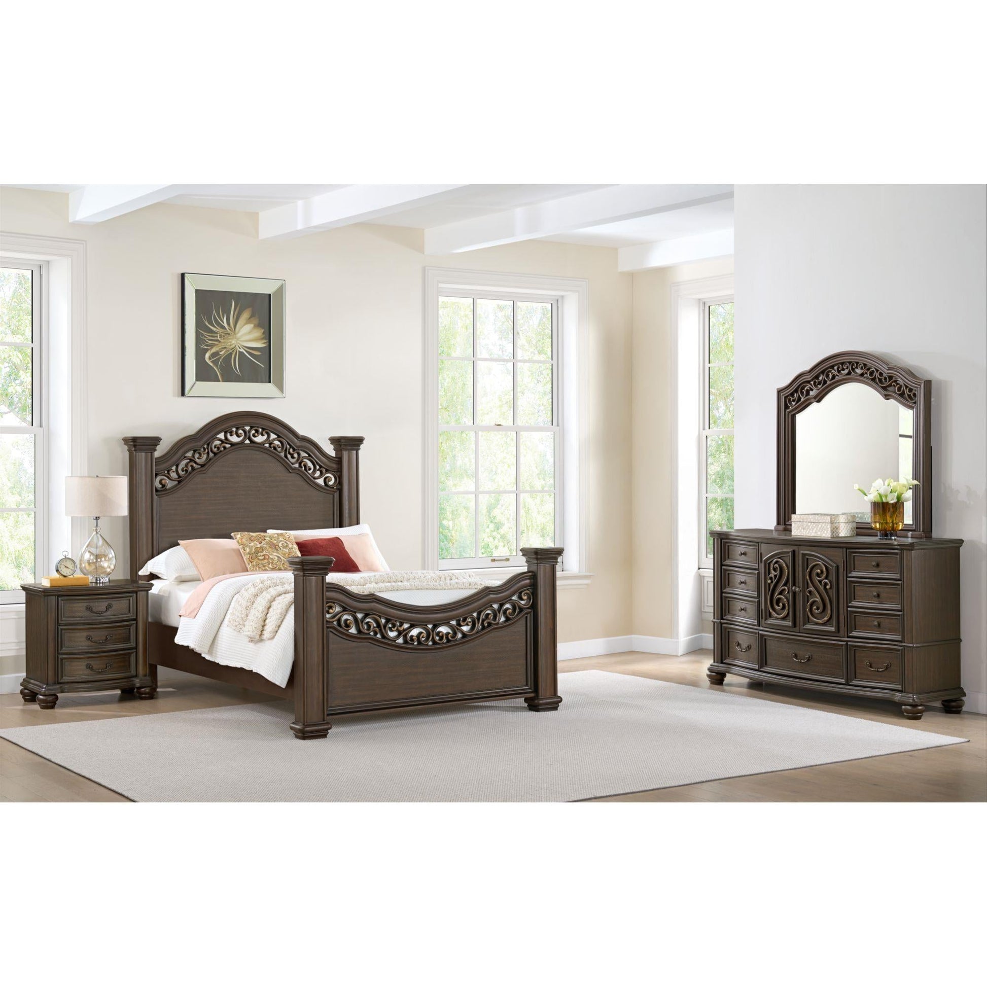 Elements International Brunswick B - 13070 - 5 - DR 7 - Drawer Dresser - American Furniture of Slidell
