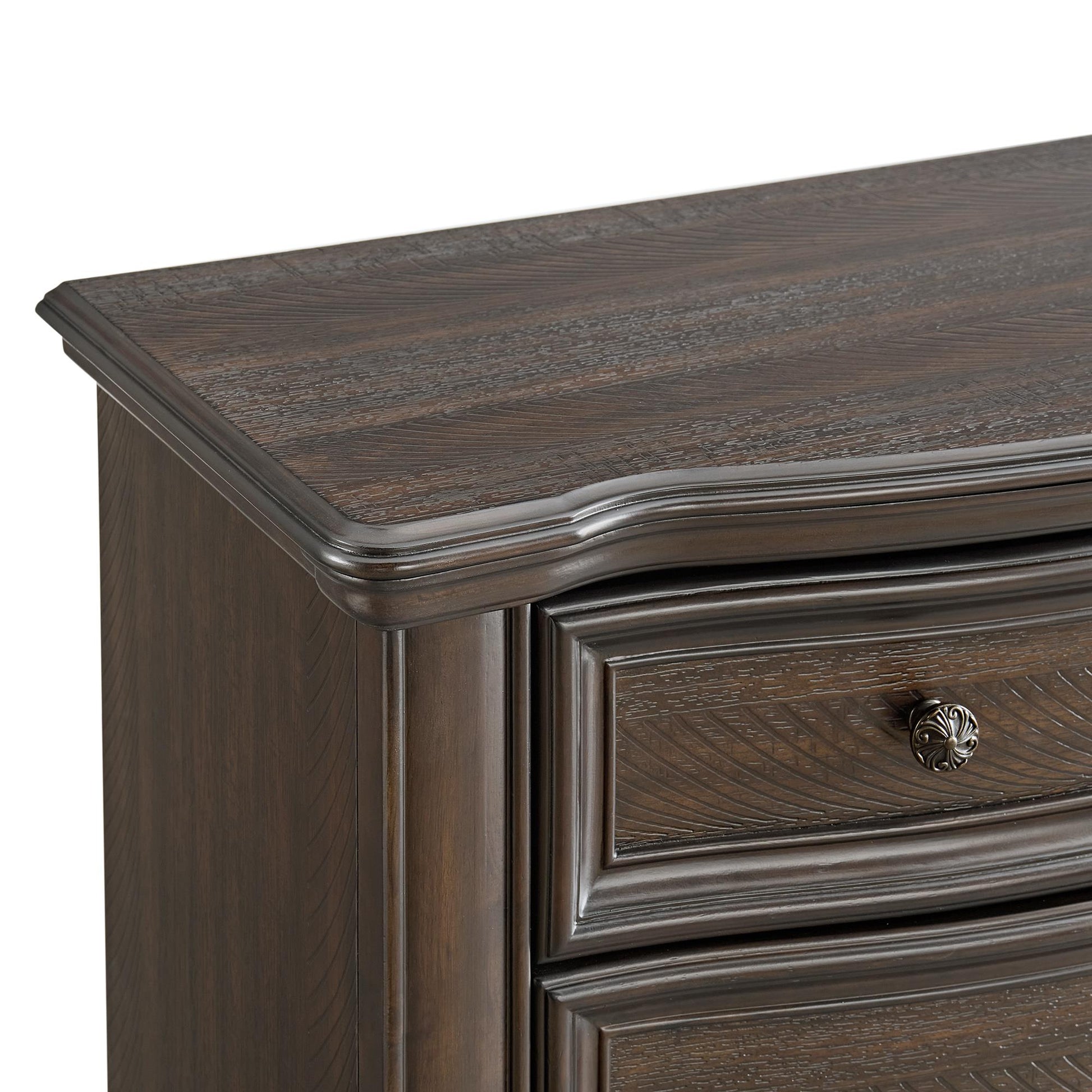 Elements International Brunswick B - 13070 - 5 - DR 7 - Drawer Dresser - American Furniture of Slidell