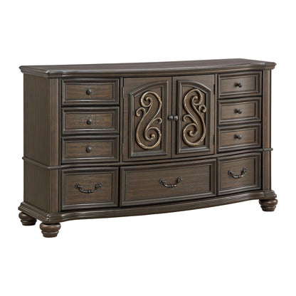 Elements International Brunswick B - 13070 - 5 - DR 7 - Drawer Dresser - American Furniture of Slidell