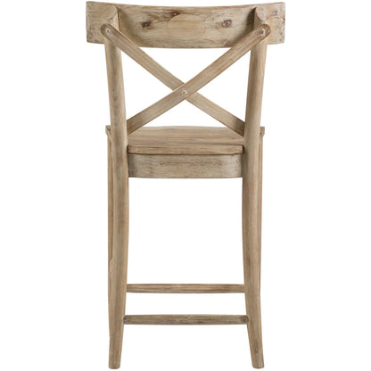 Elements International Callista Counter Height Stool - American Furniture of Slidell