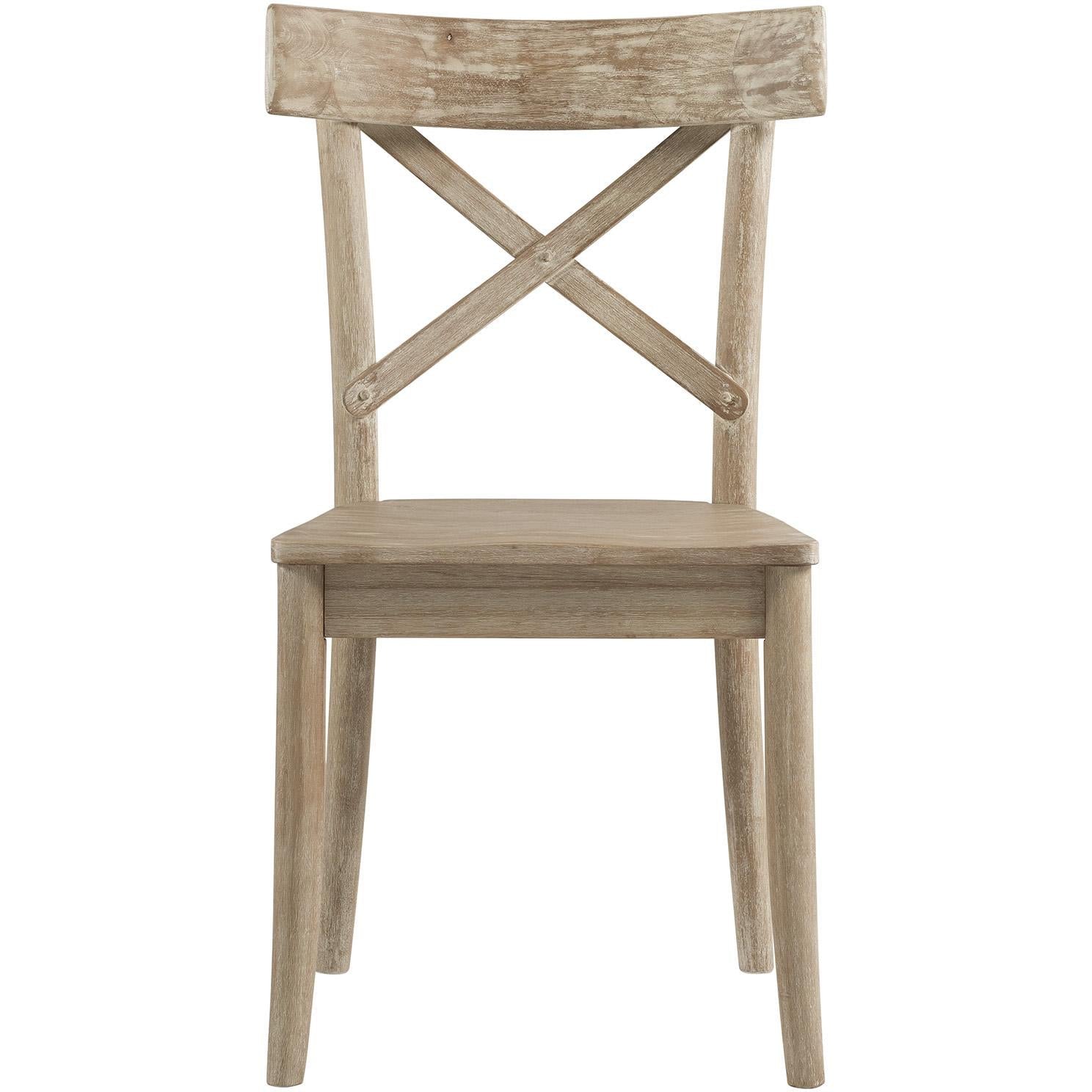 Elements International Callista X - Back Wooden Side Chair Set - American Furniture of Slidell