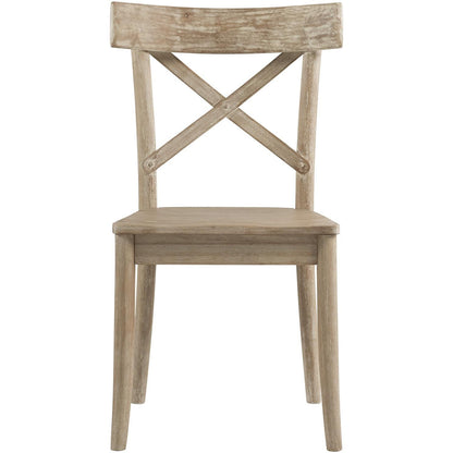 Elements International Callista X - Back Wooden Side Chair Set - American Furniture of Slidell