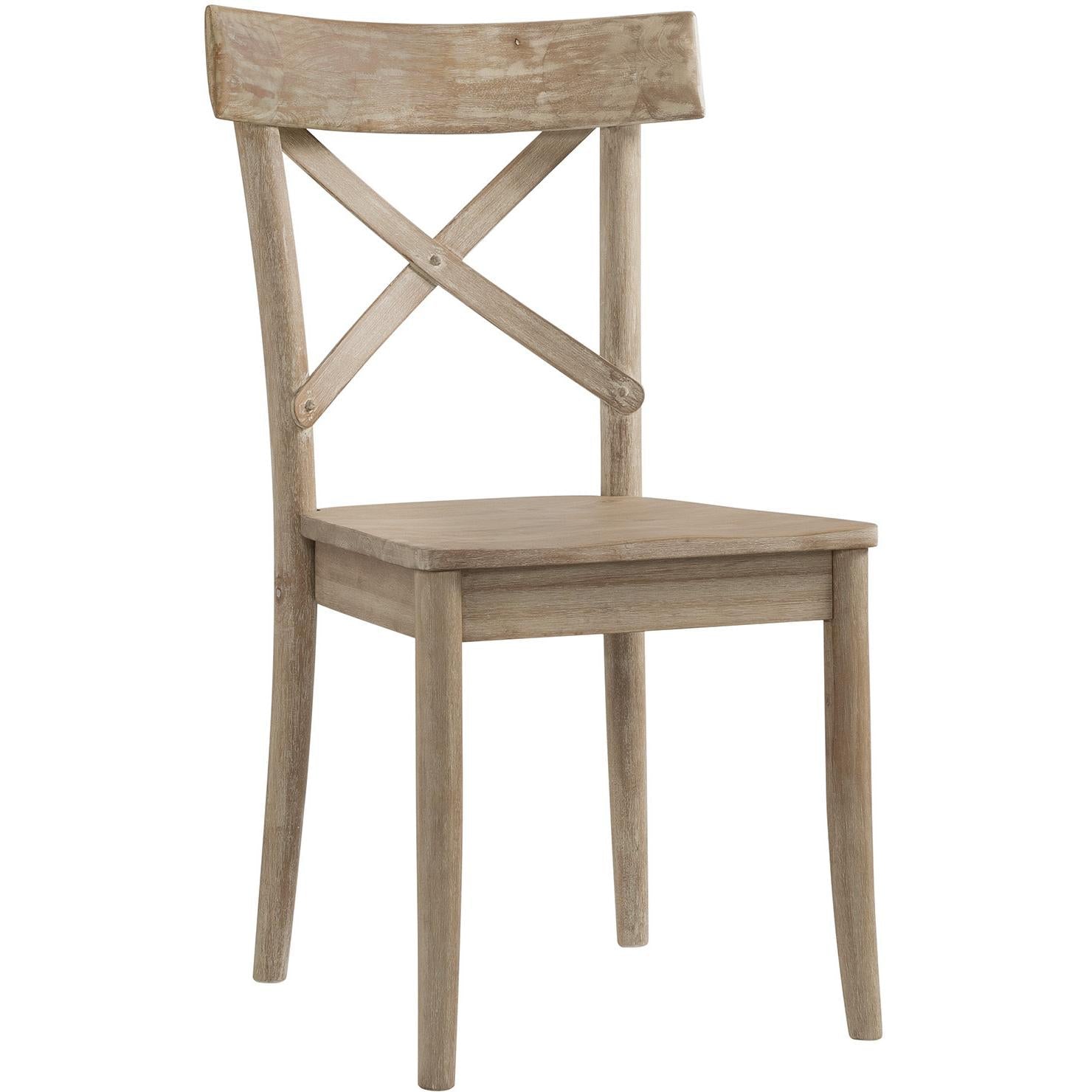 Elements International Callista X - Back Wooden Side Chair Set - American Furniture of Slidell