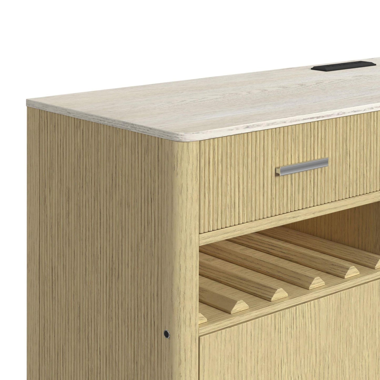 Elements International Cambrie DA - 18010 - 6 - BF Buffet - American Furniture of Slidell