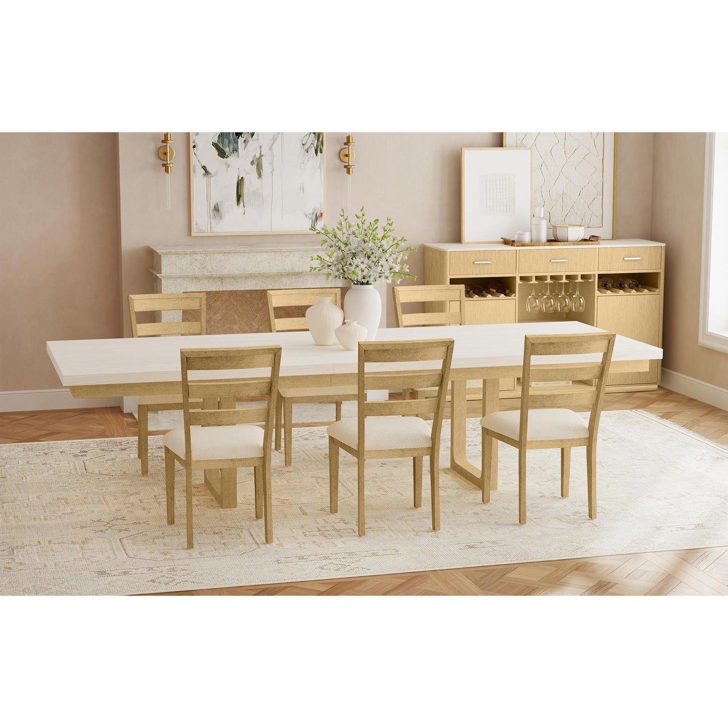 Elements International Cambrie DA - 18010 - 6 - BF Buffet - American Furniture of Slidell