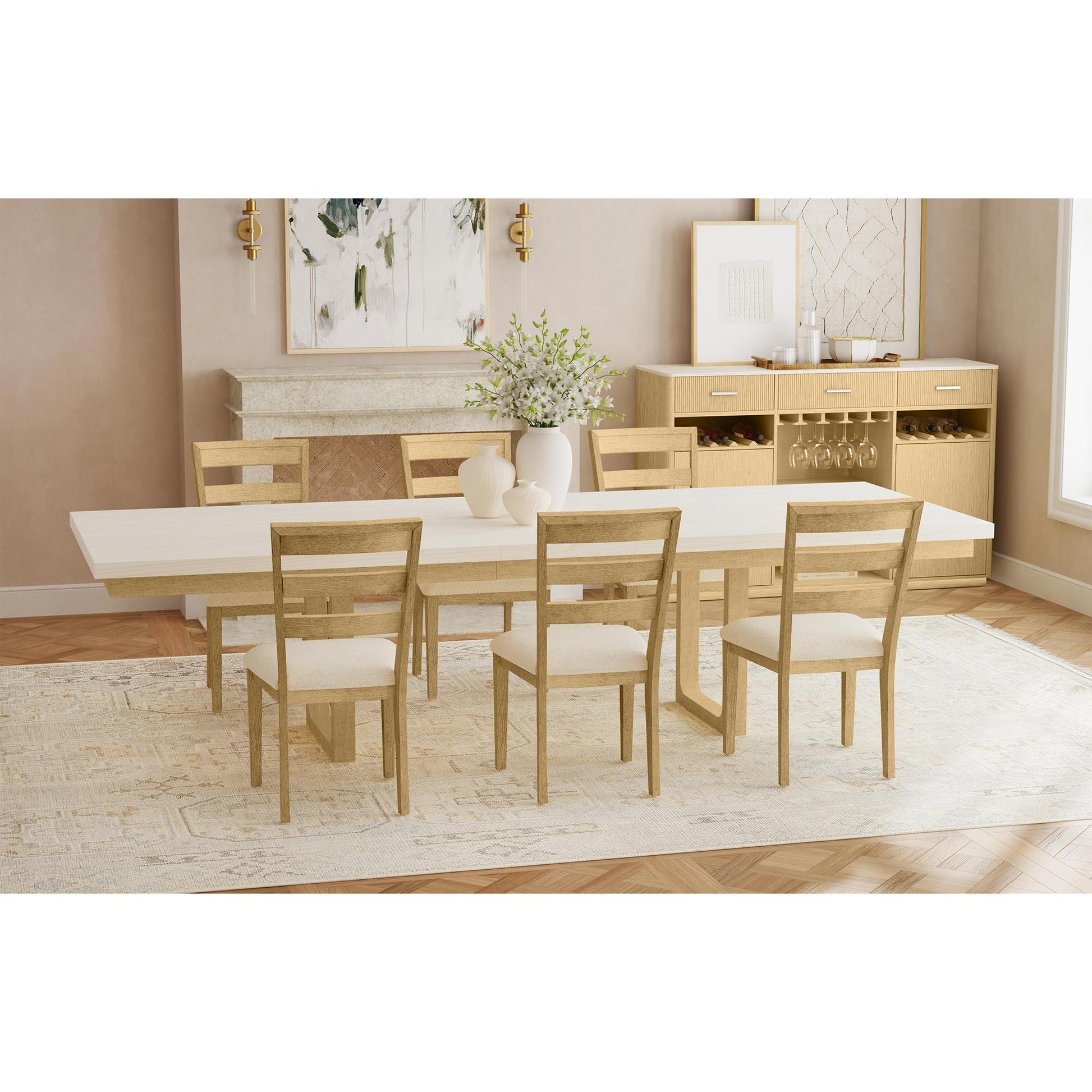 Elements International Cambrie DA - 18010 - 6 - BF Buffet - American Furniture of Slidell