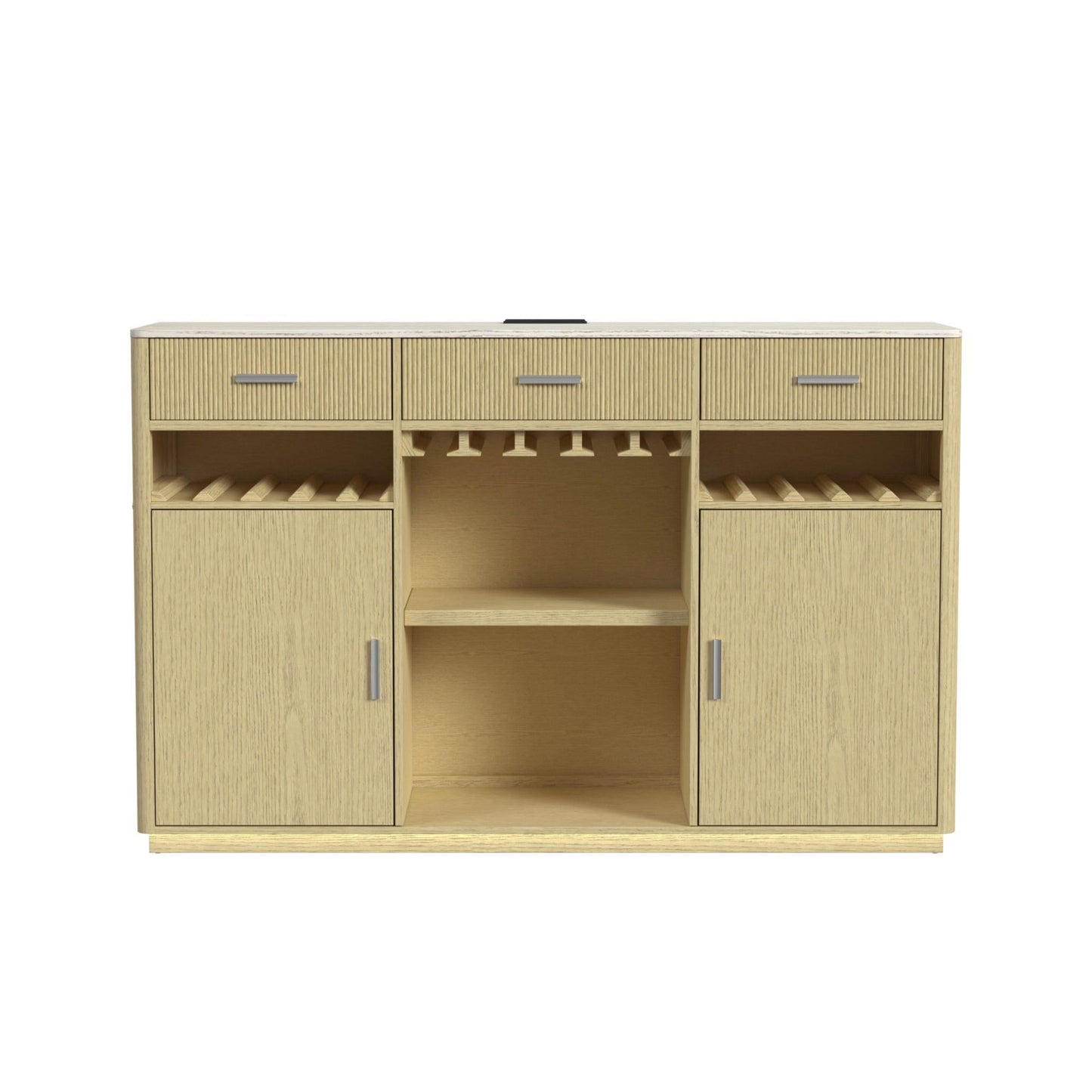 Elements International Cambrie DA - 18010 - 6 - BF Buffet - American Furniture of Slidell