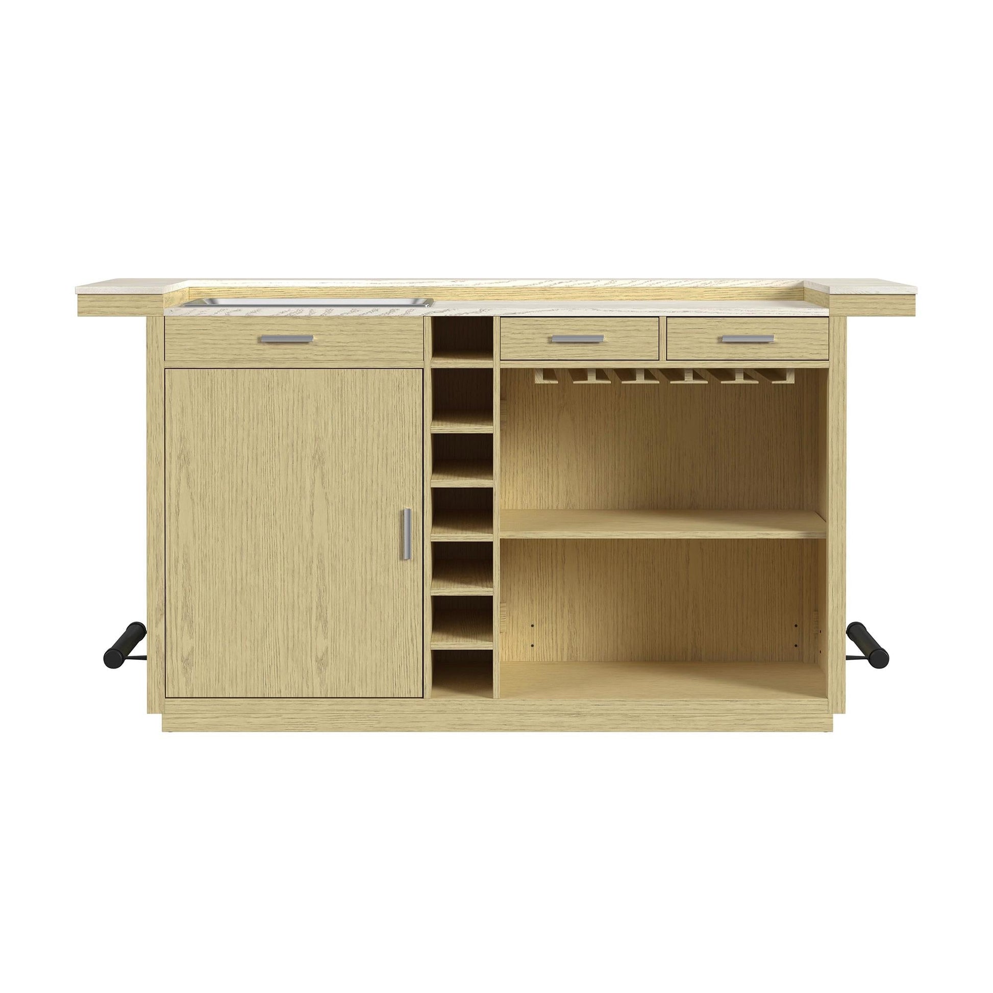 Elements International Cambrie DA - 18010 - 6 - BTC Bar Table - American Furniture of Slidell