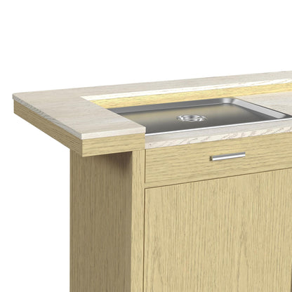 Elements International Cambrie DA - 18010 - 6 - BTC Bar Table - American Furniture of Slidell