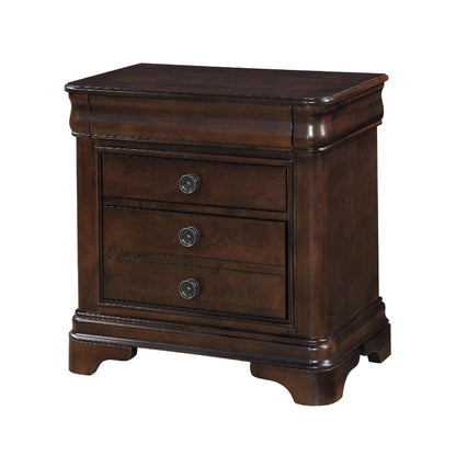 Elements International Cameron 4 - Drawer Nightstand CM750NS - American Furniture of Slidell