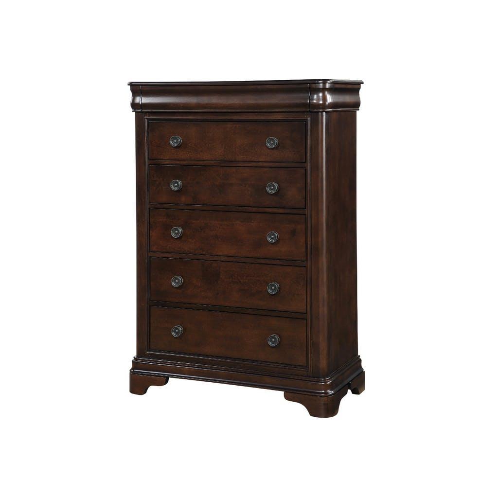 Elements International Cameron 5 - Drawer Chest CM750CH - American Furniture of Slidell
