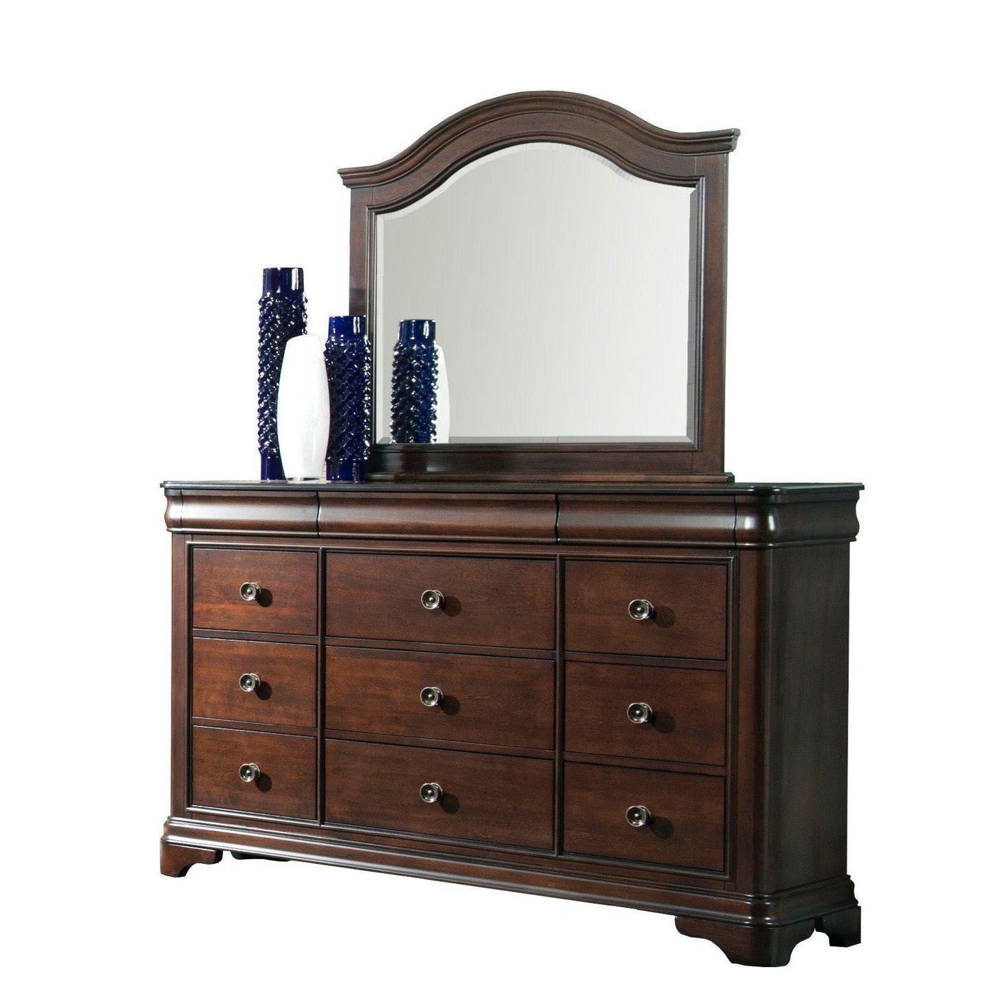 Elements International Cameron Dresser Mirror CM750MR - American Furniture of Slidell