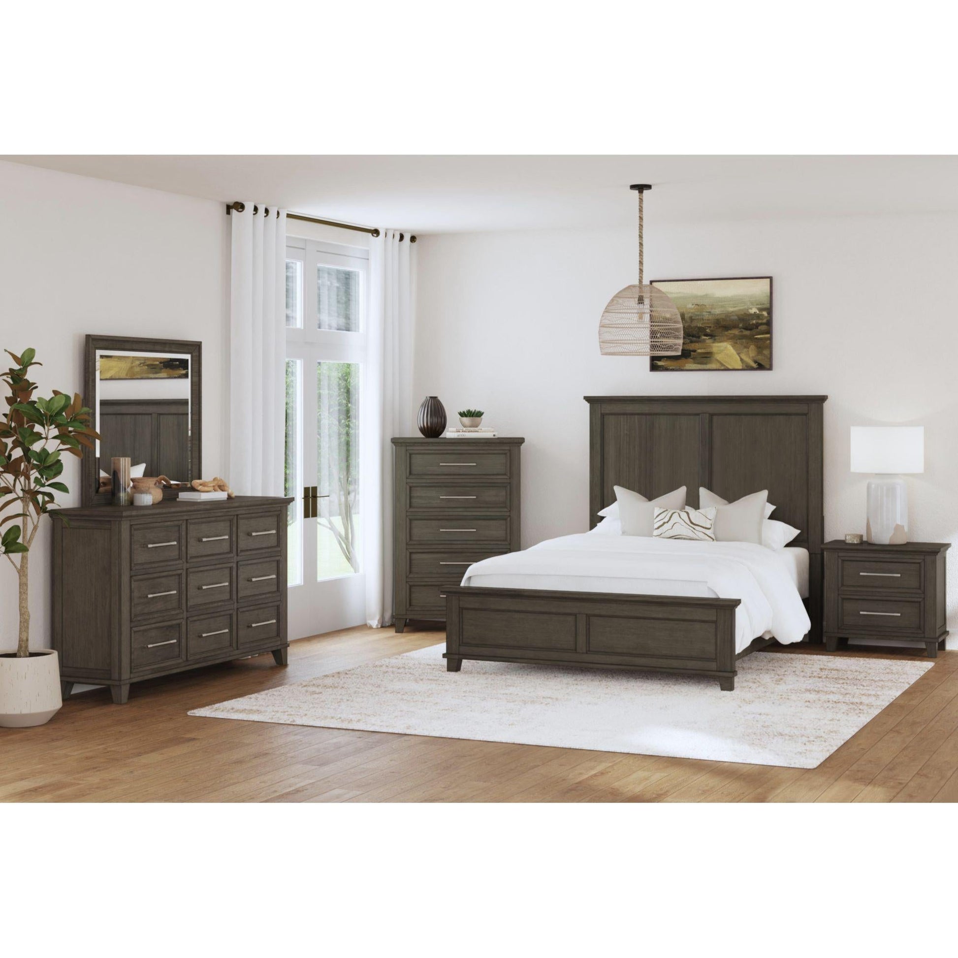 Elements International Canterbury B - 13030 - 3 - FB Full Panel Bed - American Furniture of Slidell