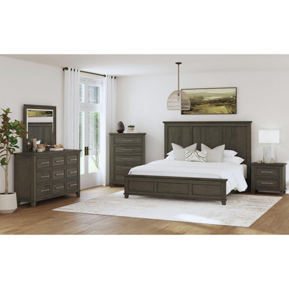 Elements International Canterbury B - 13030 - 3 - KB King Panel Bed - American Furniture of Slidell