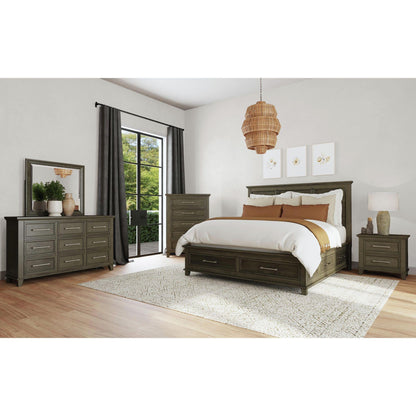 Elements International Canterbury B - 13030 - 3 - KSB King Storage Bed - American Furniture of Slidell
