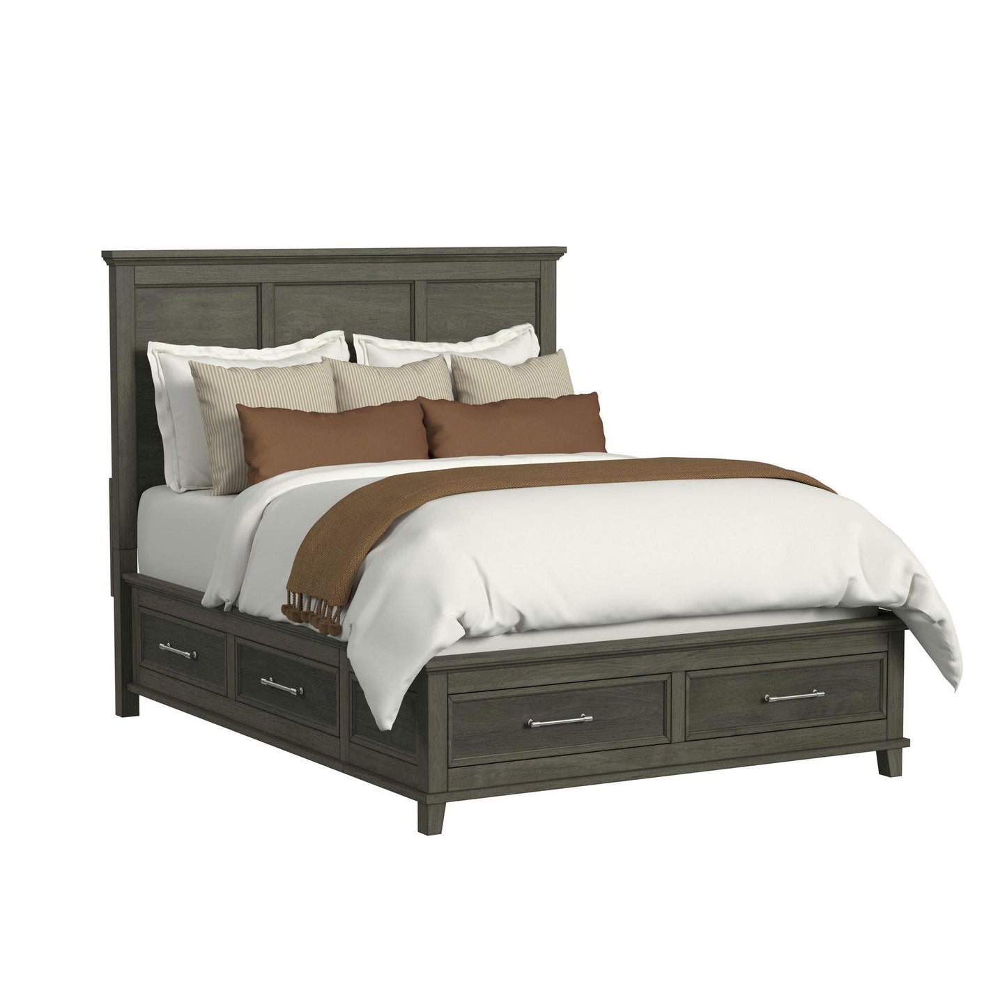 Elements International Canterbury B - 13030 - 3 - QSB Queen Storage Bed - American Furniture of Slidell