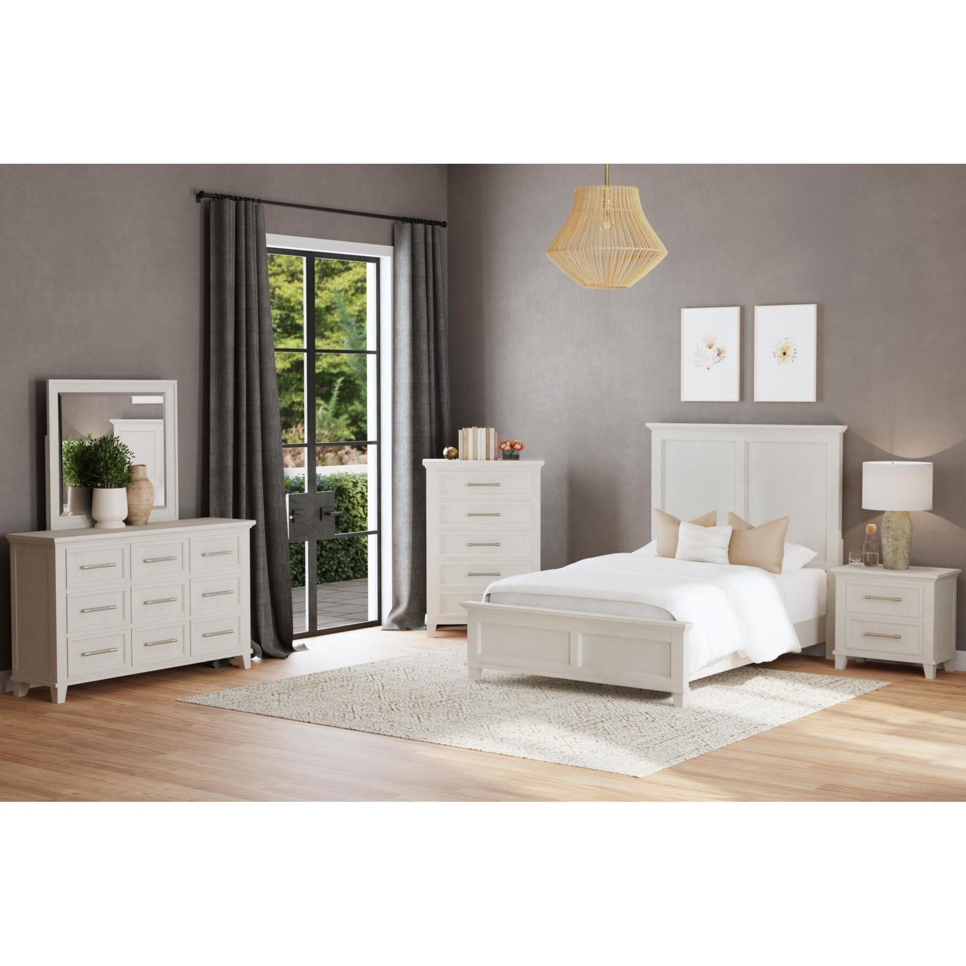Elements International Canterbury B - 13030 - 7 - FB Full Panel Bed - American Furniture of Slidell