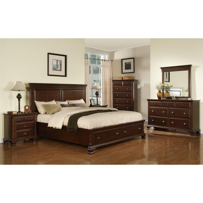 Elements International Canton Cherry CN600DR Dresser - American Furniture of Slidell