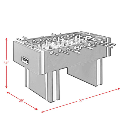 Elements International Clara GTCL100FT Foosball Table - American Furniture of Slidell