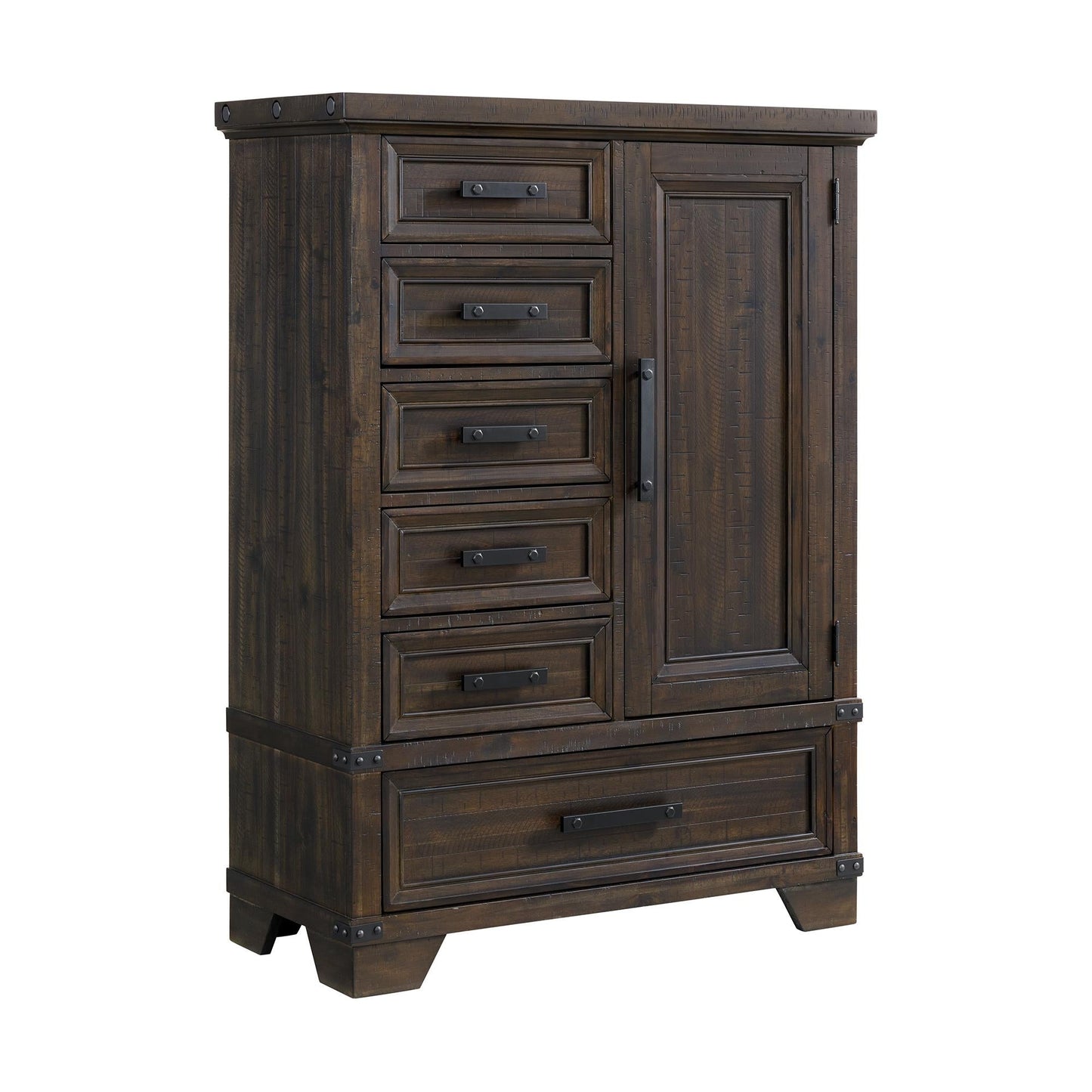 Elements International Colorado City B - 13010 - 8 - CH2 6 - Drawer Door Chest - American Furniture of Slidell