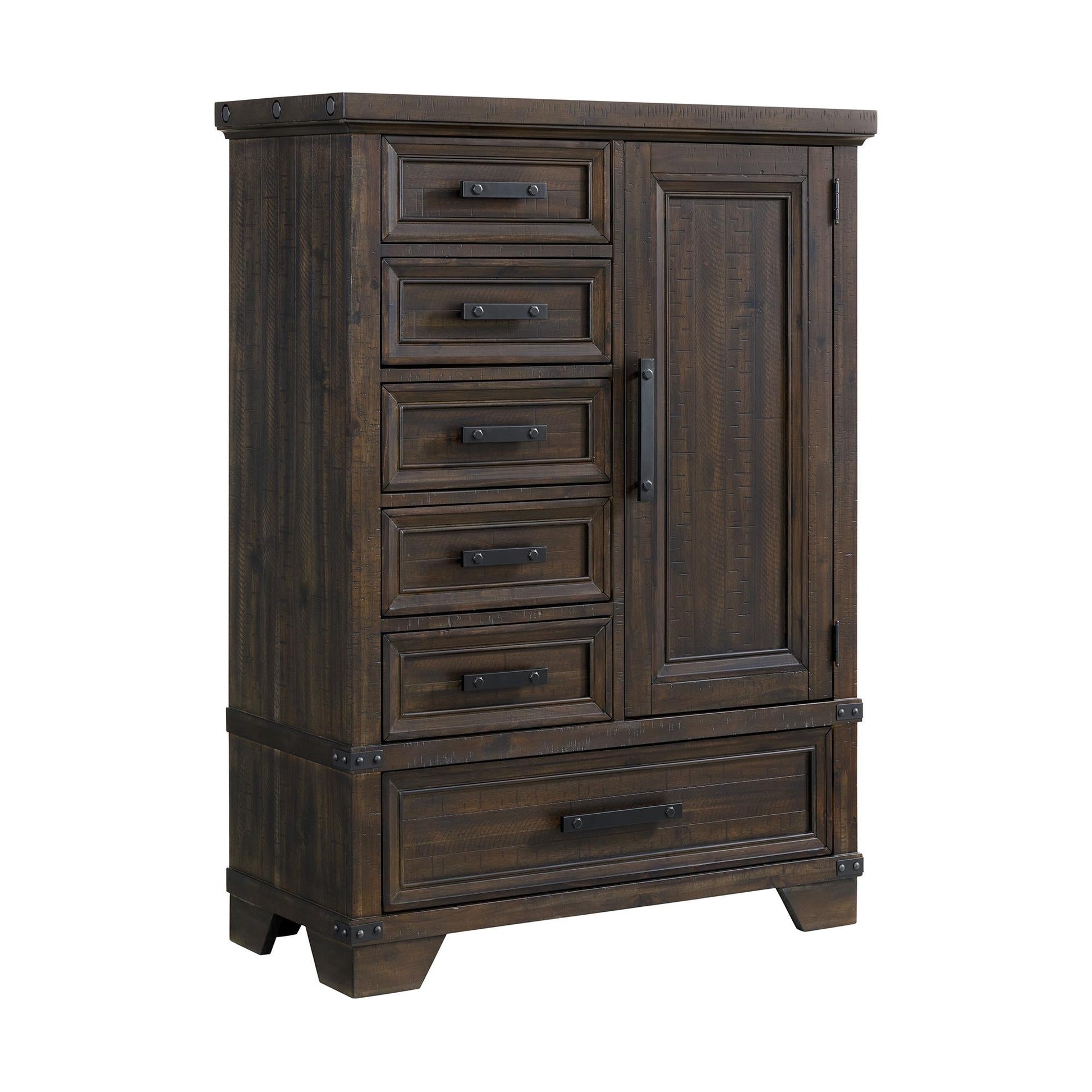 Elements International Colorado City B - 13010 - 8 - CH2 6 - Drawer Door Chest - American Furniture of Slidell