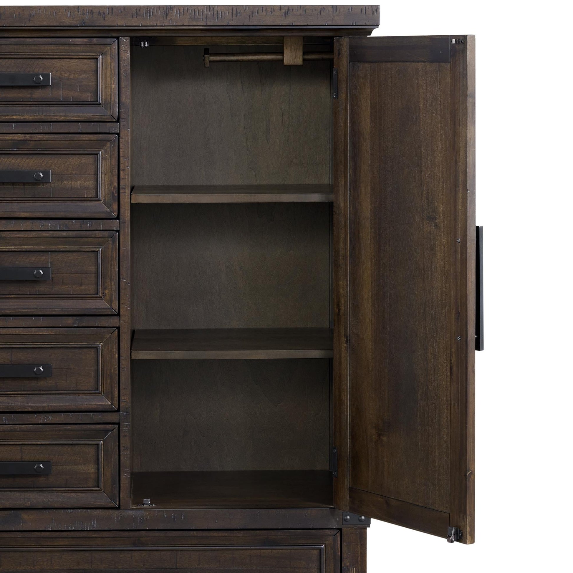 Elements International Colorado City B - 13010 - 8 - CH2 6 - Drawer Door Chest - American Furniture of Slidell