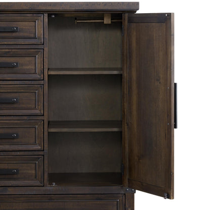 Elements International Colorado City B - 13010 - 8 - CH2 6 - Drawer Door Chest - American Furniture of Slidell