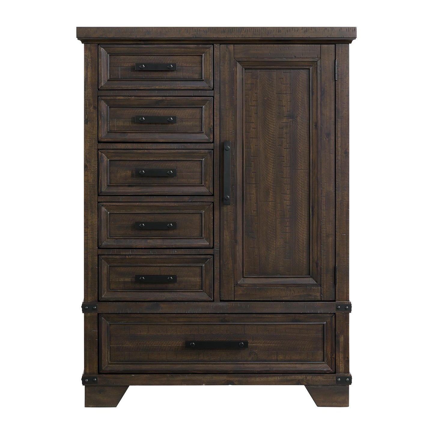 Elements International Colorado City B - 13010 - 8 - CH2 6 - Drawer Door Chest - American Furniture of Slidell