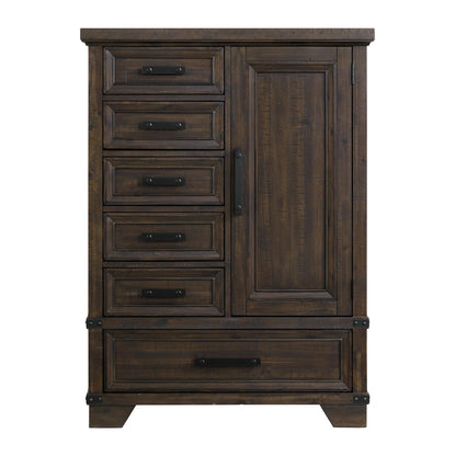 Elements International Colorado City B - 13010 - 8 - CH2 6 - Drawer Door Chest - American Furniture of Slidell