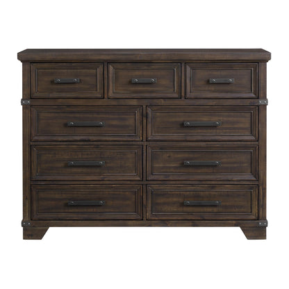 Elements International Colorado City B - 13010 - 8 - DR 9 - Drawer Dresser - American Furniture of Slidell
