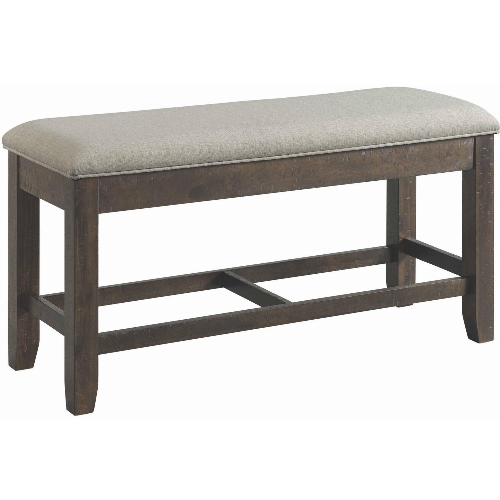 Elements International Colorado Counter Height Bench DCO100CBN - American Furniture of Slidell