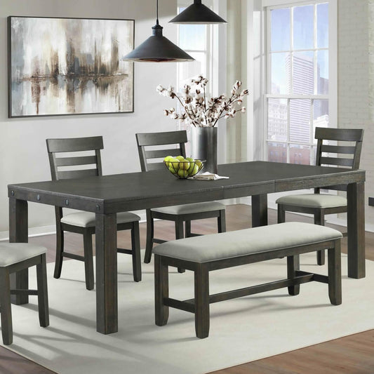 Elements International Colorado DCO100DT Dining Table - American Furniture of Slidell