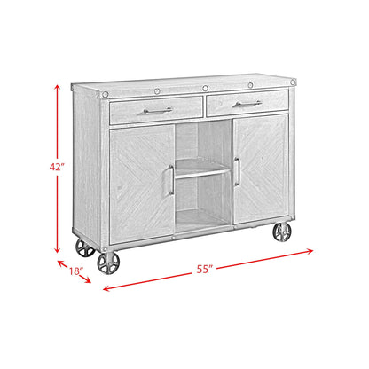 Elements International Colorado DCO100SV Server - American Furniture of Slidell