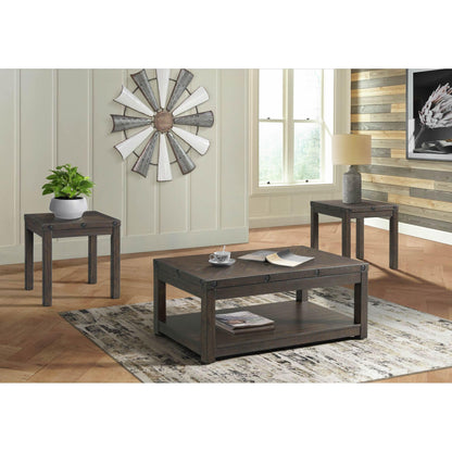 Elements International Colorado TCO100ETP End Table w/USB - American Furniture of Slidell