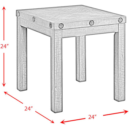 Elements International Colorado TCO100ETP End Table w/USB - American Furniture of Slidell