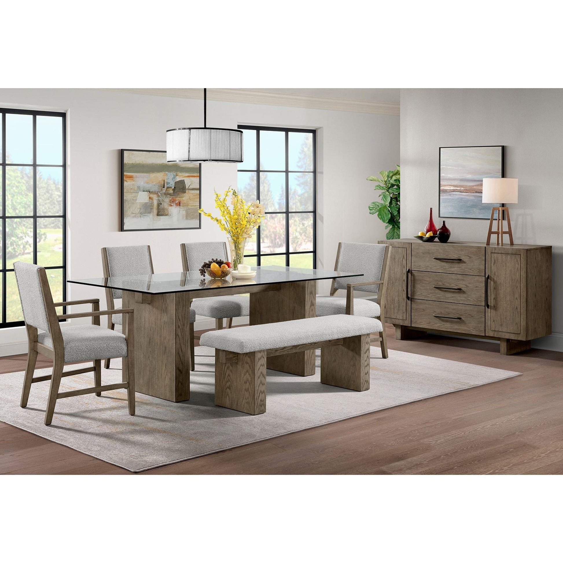 Elements International Conner D - 10560 - 5 - SV Server - American Furniture of Slidell