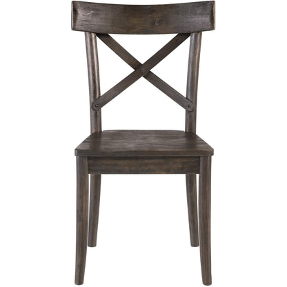 Elements International Coronado Wooden Side Chair Set - American Furniture of Slidell