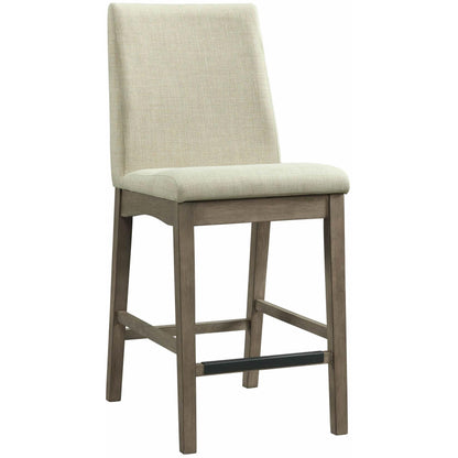 Elements International Dapper Counter Side Chair (Grey Finish) - American Furniture of Slidell