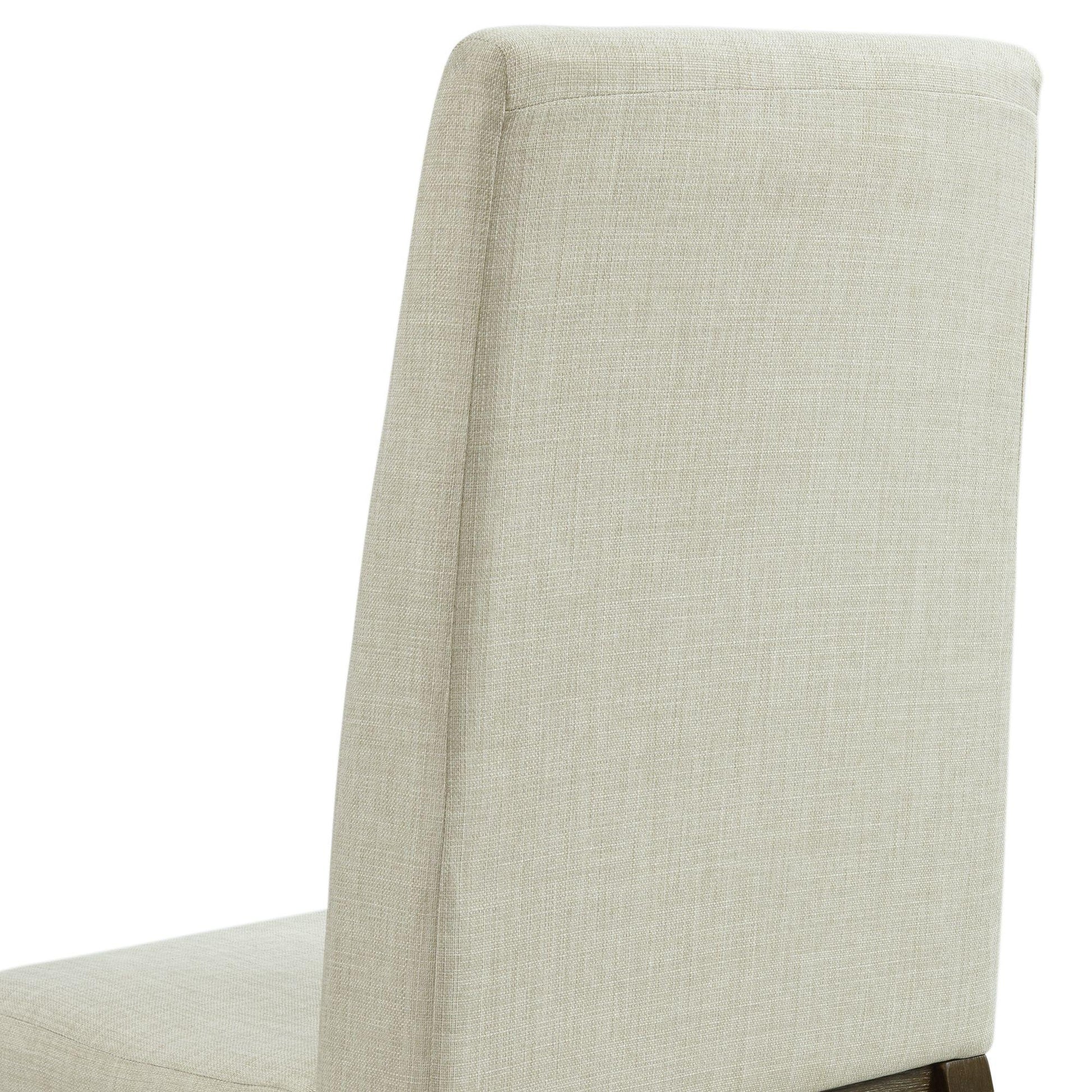 Elements International Dapper Dining Side Chair (Walnut Finish) - American Furniture of Slidell