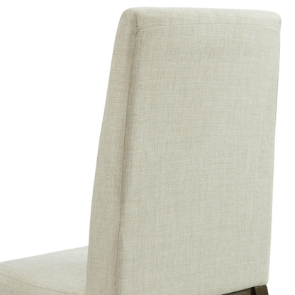 Elements International Dapper Dining Side Chair (Walnut Finish) - American Furniture of Slidell