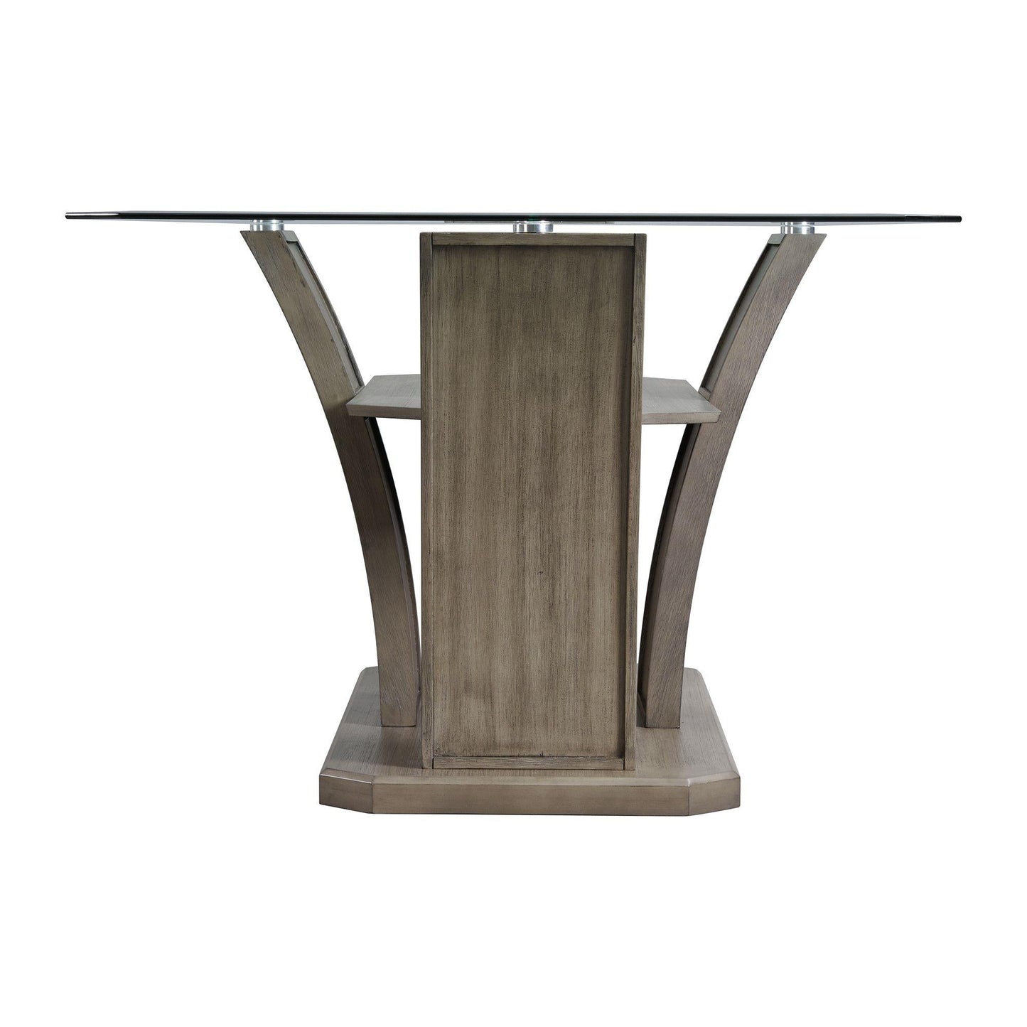 Elements International Dapper DPR300DTB Rectangular Dining Table - American Furniture of Slidell