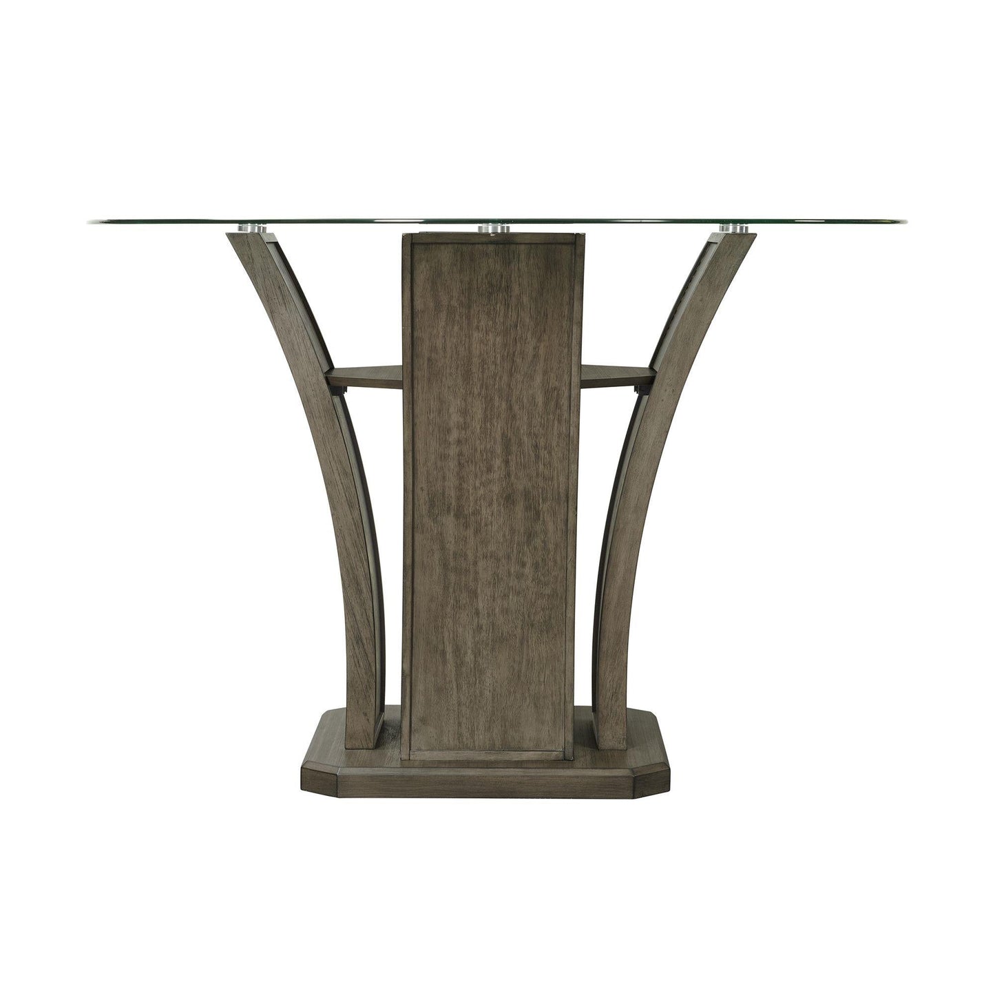 Elements International Dapper DPR300RCDTTB Round Counter Table - American Furniture of Slidell