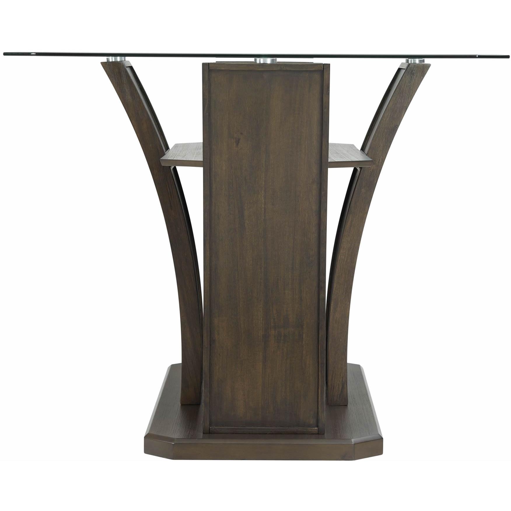 Elements International Dapper Rectangular Counter Dining Table - American Furniture of Slidell
