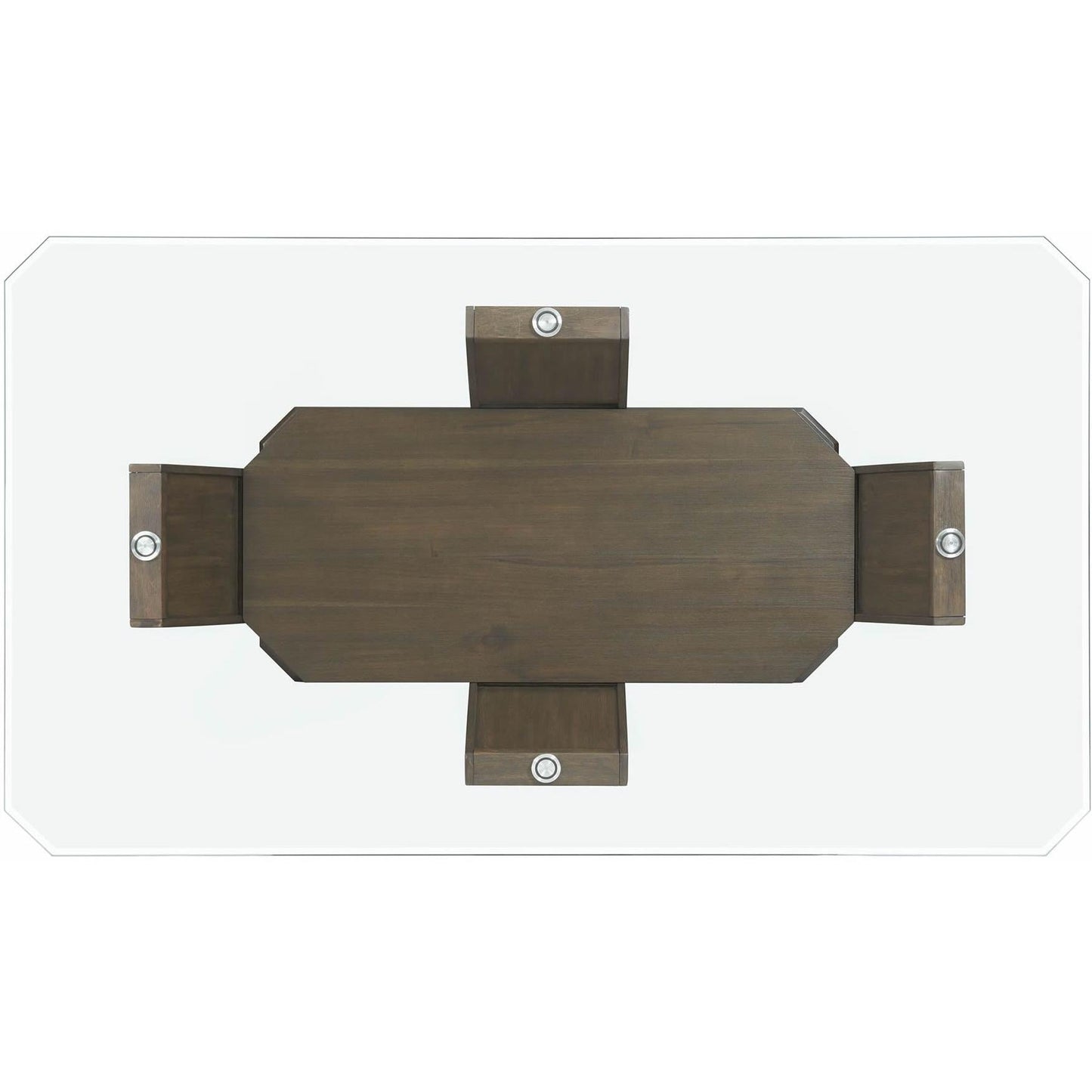 Elements International Dapper Rectangular Counter Dining Table - American Furniture of Slidell
