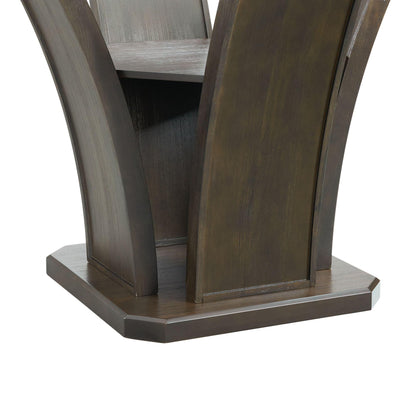 Elements International Dapper Round Dining Table - American Furniture of Slidell