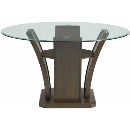Elements International Dapper Round Dining Table - American Furniture of Slidell