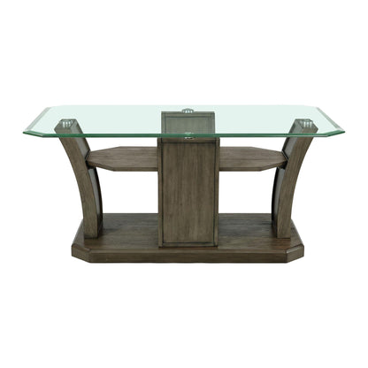 Elements International Dapper TPR350CT Rectangular Coffee Table - American Furniture of Slidell